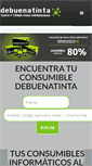 Mobile Screenshot of cartuchosdebuenatinta.es